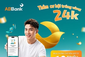 Chứng chỉ tiền gửi An Phúc từ ABBank: Thêm cơ hội trúng vàng 24K, hưởng lãi suất ưu đãi
