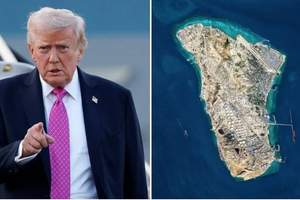 Ông Trump gợi ý Mỹ thay thế Iran thu phí eo biển Hormuz
