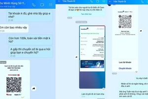 Hai lãnh đạo cấp sở bị hack Zalo, nhắn tin hỏi vay tiền suốt đêm