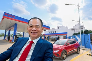 Bắt tay tỷ phú Phạm Nhật Vượng, biến 460 cây xăng thành trạm sạc, DN năng lượng 15.000 tỷ đồng tuyên bố thắng lớn