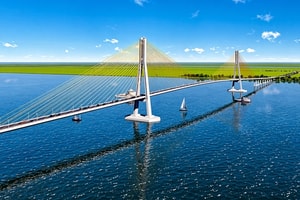 Dự án cầu dây văng lớn thứ 2 Việt Nam có độ khó bậc nhất cả nước, vốn đầu tư gần 8.000 tỷ đang nỗ lực gỡ khó