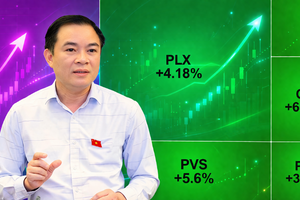 Lãnh đạo PVN báo tin tích cực, cổ phiếu dầu khí đồng loạt tăng, BSR bật trần