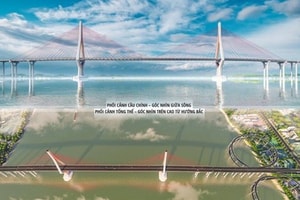 Thành phố giàu nhất Việt Nam sắp khởi công xây cầu 2 tầng 23.000 tỷ kết nối tới siêu sân bay