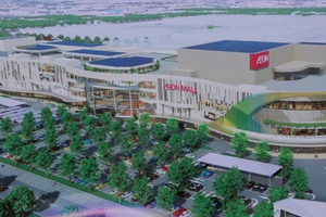 TTTM AEON Mall hơn 4.000 tỷ tại tỉnh từng đông dân nhất Việt Nam: Đã thành hình, sắp chính thức vận hành