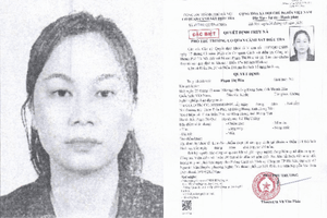 Truy nã đặc biệt một phụ nữ SN 1989