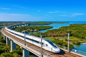 Giải mã cơn sốt bất động sản vệ tinh xung quanh siêu dự án đường sắt tốc độ cao hơn 5 tỷ USD của VinSpeed
