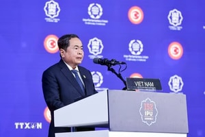 Chủ tịch Quốc hội Trần Thanh Mẫn có bài phát biểu quan trọng tại IPU-152