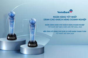 VietinBank ghi dấu ấn quốc tế với ‘cú đúp’ giải thưởng ngân hàng doanh nghiệp