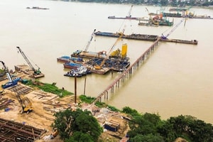Cây cầu mang tên danh tướng lịch sử đối diện khó khăn trong quá trình xây dựng