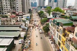 Hà Nội: 'Chốt' thời gian hoàn thành thi công đường Nguyễn Tuân