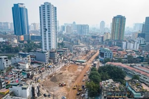 Dự án Vành đai 1 nguy cơ bị chậm tiến độ do xung đột với ga metro số 5