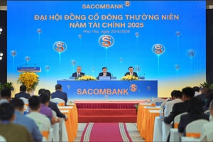 [Live] ĐHĐCĐ SACOMBANK: Hé lộ thời gian xử lý khối cổ phần 32,5% của nhóm ông Trầm Bê
