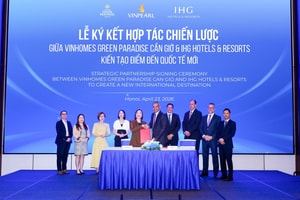 Vinhomes Green Paradise Cần Giờ và IHG Hotels & Resorts hợp tác đưa 4 thương hiệu khách sạn quốc tế tới siêu đô thị biển