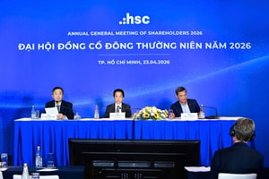 ĐHĐCĐ Chứng khoán HSC: Chốt kế hoạch tăng vốn 5.000 tỷ đồng, tham gia trung tâm tài chính quốc tế