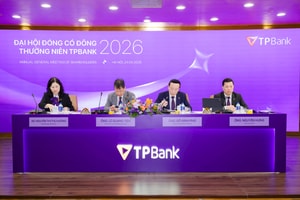 ĐHĐCĐ TPBank: Mục tiêu 'lãi vạn tỷ', lập ngân hàng con 3.000 tỷ tại VIFC, lấn sân mảng bảo hiểm, chia cổ tức 20%