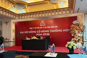 ĐHĐCĐ Hạ tầng Đông Sơn: Lên kế hoạch niêm yết HoSE, đặt mục tiêu doanh thu tăng gần 200%