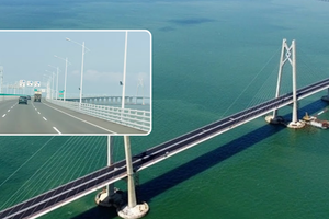 Siêu cầu vượt biển lớn nhất thế giới: Sự kết hợp giữa 3 hợp phần cầu - đảo - hầm, được làm từ 20.000m2 ván tre, nối liền 3 vùng đất