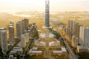 Việt Nam sẽ xây tòa nhà chọc trời cao gấp rưỡi Landmark 81 với thiết kế táo bạo, tọa lạc tại TP trung hòa carbon đầu tiên trên thế giới