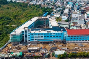 Sắp hoàn thiện trường học đầu tiên xây dựng trên nền đất khu nghĩa trang lớn nhất thành phố