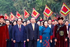 Tổng Bí thư, Chủ tịch nước Tô Lâm dâng hương Giỗ Tổ Hùng Vương