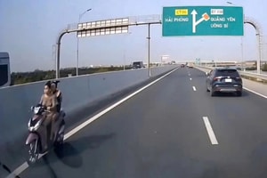 Thiếu nữ 16 tuổi phóng xe máy ngược chiều cao tốc: 3 người bị phạt nặng