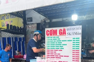 Đầu vào hạ nhiệt, quán ăn vẫn ‘án binh bất động’