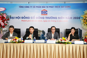 DIC Corp (DIG) lỗ quý I/2026, dòng tiền thuần âm hơn 1.100 tỷ