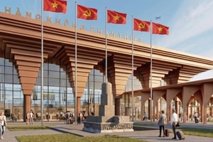 Việt Nam lần đầu tiên trong lịch sử đưa kiến trúc ngọn tháp cổ hàng nghìn năm tuổi trở thành biểu tượng của sân bay gần 4.000 tỷ