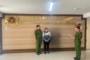 Thi hành lệnh bắt tạm giam Nguyễn Thị Phiến, SN 1965