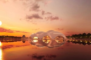Truyền thông quốc tế choáng ngợp trước Nhà hát Opera 12.700 tỷ nằm bên Hồ Tây: Biểu tượng ở Sydney cũng phải ‘kiêng dè’