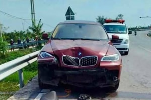 Một nguyên chủ tịch xã ở Ninh Bình bị ô tô BMW tông tử vong