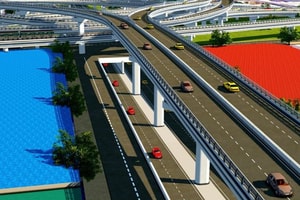 Thành phố trẻ và rộng nhất Việt Nam sắp làm tuyến đường trên cao hơn 16.000 tỷ: Sở hữu nút giao đa tầng, kết hợp hầm chui và cầu vượt