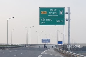 Chưa đầy 2 tháng nữa, tuyến cao tốc huyết mạch đi xuyên Ninh Bình sẽ hoàn thành mở rộng