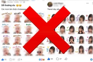 Công an phát cảnh báo đến tất cả bố mẹ sử dụng ảnh con để 'đu trend' này