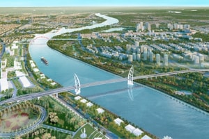 Việt Nam sắp hoàn thành cầu dây văng hơn 6.000 tỷ với kiến trúc cánh buồm độc đáo: Cao ngang tòa nhà 40 tầng, tọa lạc tại TP nhỏ nhất cả nước