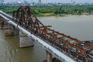 Cây cầu thép có tuổi đời lớn nhất Việt Nam sau hơn 1 tháng dừng hoạt động