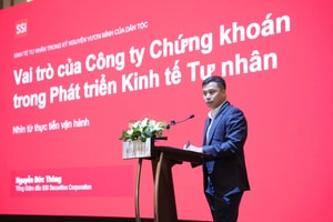 CEO SSI: Chứng khoán Việt Nam sắp thu hút thêm 30-40% nhà đầu tư quốc tế mới