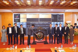 Hơn 91 triệu cổ phiếu của Tập đoàn CNCTech chính thức giao dịch trên UPCoM, giá tăng 40% trong phiên chào sàn
