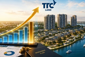 TTC Land (SCR) lãi đột biến gần 9 lần so với cùng kỳ, mạnh tay rót vốn vào siêu dự án ven sông Đồng Nai