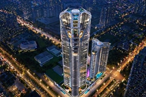 Việt Nam sắp có siêu tháp chọc trời 75 tầng với kiến trúc mang đậm dấu ấn Á Đông, tương lai là 'nóc nhà miền Bắc', có sự góp sức của chuyên gia nước ngoài