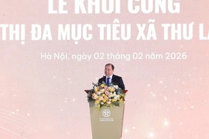 Sau hơn 3 tháng khởi công, dự án khu đô thị đa mục tiêu gần 700ha do doanh nghiệp của đại gia Khoa ‘khàn’ triển khai có chuyển động mới