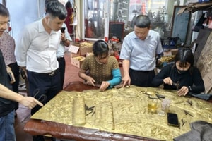Đồng Xâm - tinh hoa chạm bạc hơn 600 năm