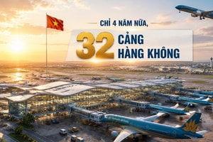Trong vòng 4 năm nữa, Việt Nam sẽ có 32 cảng hàng không