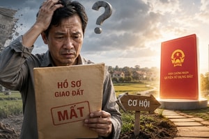 Mất hồ sơ giao đất, người dân có còn cơ hội làm sổ đỏ hay không?