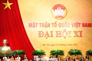 Sáng nay, khai mạc Đại hội Mặt trận Tổ quốc lần thứ XI