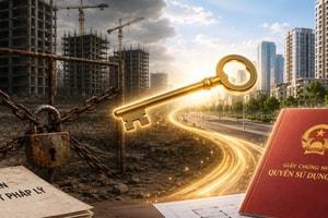 Hàng nghìn dự án 'mắc kẹt' pháp lý sắp có cơ hội gỡ vướng nhờ cơ chế mới về sổ đỏ