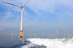 Tỉnh sẽ lên TP trực thuộc Trung ương sắp có nhà máy điện gió trên biển đầu tiên, công suất 50MW
