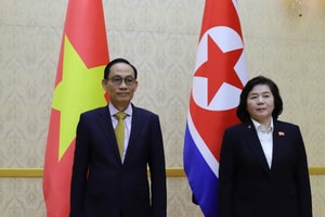 Đặc phái viên của Tổng Bí thư, Chủ tịch nước Tô Lâm làm việc tại Triều Tiên