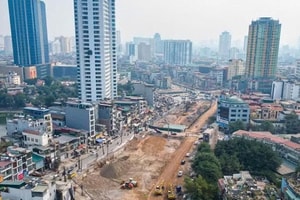 Tuyến đường ‘đắt nhất hành tinh’ tại Hà Nội nỗ lực về đích vào cuối năm nay