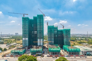 Dự án La Pura do Phát Đạt phát triển cất nóc tòa tháp đầu tiên trước tiến độ 20 ngày